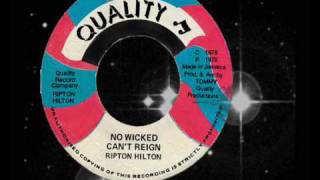 Ripton Hilton Eek A Mouse  No Wicked Cant Reign 1978 [upl. by Sissy]