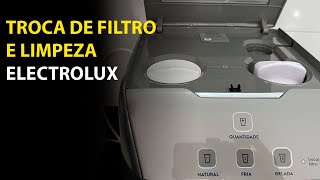 Como Trocar Refil filtro e fazer a Limpeza do purificador Electrolux Pa26g [upl. by Kir]