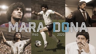 PES TRIBUTE MARADONA [upl. by Assiralc369]