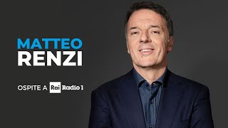 Matteo Renzi ospite a Un Giorno da Pecora  28102024 [upl. by Normie]