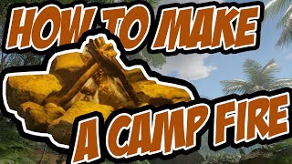 How To Make a Camp Fire in Green Hell [upl. by Theta148]