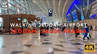 Walking Jeddah Airport 4K  Jeddah Saudi Arabia [upl. by Xenophon809]