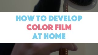 Developing Colour Film With Tetenal Colortec C41 Kit [upl. by Caralie]