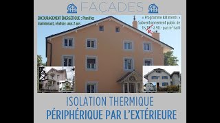 Isolation périphérique des façades  votre maison région Nyon Morges et Genève  experts rénovation [upl. by Jael]