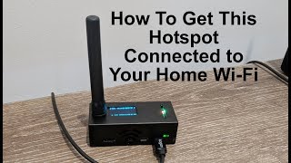 How To Get Your Hotspot Connected to Your Home WiFi [upl. by Dahcir882]