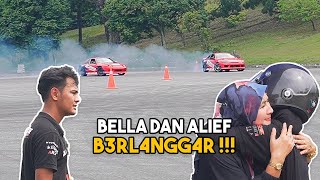 Bella amp alieff berlangg4r masa drift  Apa reaction family kami [upl. by Nivaj363]