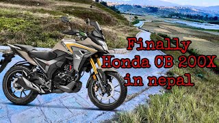 Finally Honda  CB 200X  NX 200  in Nepal 🇳🇵 Walkaround  Price  Exhaust  Colors Option [upl. by Ddahc]