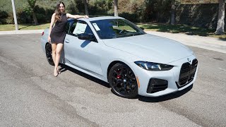 2025 BMW M440i Coupe Review  Exhaust Sound  19quot M Wheels  2 Door  BMW Test Drive with Trish [upl. by Aicargatla245]