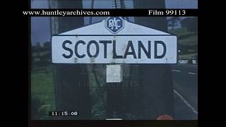 Gretna Green in the 1950s Archive film 99113 [upl. by Daron]