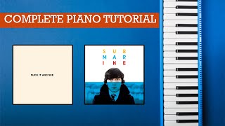 Arctic Monkeys  Piledriver Waltz Piano Tutorial [upl. by Joris]