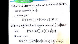 Limite et continuité 2 bac SM Ex 86 et 87 page 62 Almoufid [upl. by Barron642]