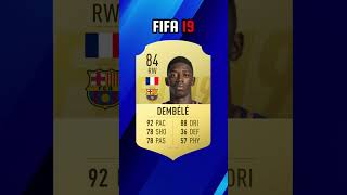 Dembele FIFA Evolution  FIFA 17  FC 24 🔥🔥 shorts fifa dembele [upl. by Niuqram]