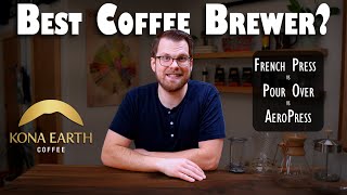 3 Top Ways to Brew Your Coffee At HomeFrench Press vs Pour Over vs AeroPress  Coffee Talk E [upl. by Paderna]