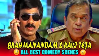 Brahmanandam All Best Comedy Scenes With Ravi Teja  रवि तेजा और ब्रह्मानंदम का कॉमेडी [upl. by Aliuqehs]