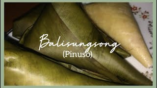 Balisungsong Pinuso Merienda recipe [upl. by Gretna]