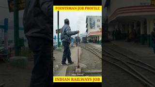 RRB GROUP D Pointsman Job Profile Salary Duty Railway group D job [upl. by Tannie692]