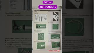 Instrument 🎯 surgicalinstrumentaiimsNorcettargethigh [upl. by Sedgewinn]