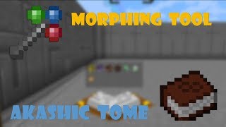 Minecraft 全てのレンチ・説明書をまとめるMod 「Morph O Tool  Akashic Tome」紹介 [upl. by Dorsey]