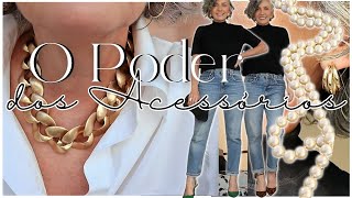 O PODER DOS ACESSÓRIOS Como Eles Podem Transformar o Seu Look ESTILO 50  Verinha Bernardino [upl. by Areivax]