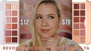 Patrick Ta Major Dimension II Palette VS Makeup Revolution True Icon Palette [upl. by Fuchs952]