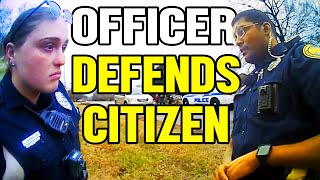 Cop Defends Citizen Against Another Cop [upl. by Fitzger]