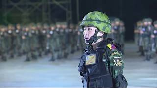 Thailands New Military Salute [upl. by Ainollopa]