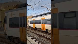 Rodalies R1 RG1 Cabrera de Mar S447 train trains trenshort [upl. by Heller32]