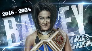 All Of Bayley WWE PPV Match Card Compilation 2016  2024 [upl. by Calisa]