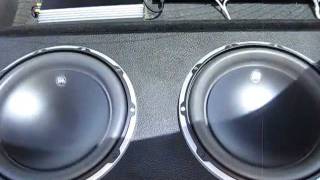 2 12quot JL AUDIO W6s Flexin [upl. by Runstadler]