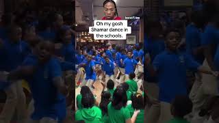 Schools hitting the Shamar now too 🤣🔥🔥 clockdat shamar fendi viral dance school [upl. by Affay]