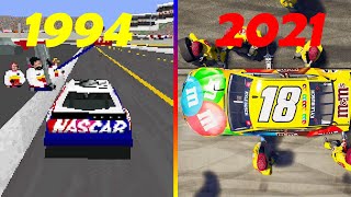 Cars 1 Pit Stop VS Nascar [upl. by Hiltner712]