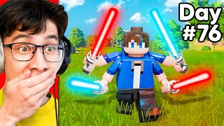 I Survived 100 DAYS in LEGO Fortnite Star Wars [upl. by Oicnanev]