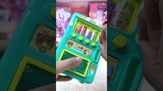 How Do Mini Vending Machines Work Vending Machine Decoration ASMR  Review Toy shorts toys [upl. by Hinson]