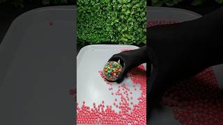 Reverse marbles video  Oddly Satisfying colorful beads asmr satisfying asmr reverse [upl. by Vito92]