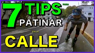 🔥7 EJERCICIOS para PATINAR en CALLE Ciudad  Patines Freeskate [upl. by Airrat]