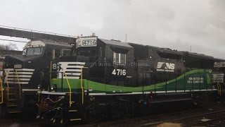 HD Riding past the Juniata Locomotive Shops in Altoona PA [upl. by Otreblide]