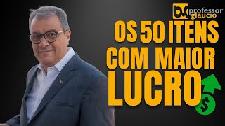 Lista dos 50 Itens com Maior Lucro no Material de Construção [upl. by Kado806]