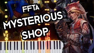 Final Fantasy Tactics Advance  Mysterious Shop Piano Cover 🎹 [upl. by Kendricks]