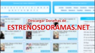 Descargar de ESTRENOS DORAMAS😭 [upl. by Clarhe]