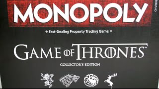 Monopoly Game of Thrones Collectors Edition from USAopoly [upl. by Alben]