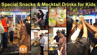 Snacks amp Drinks for Kids Party बच्चों की पार्टी के लिए स्नैक्स और ड्रिंक्स Kids Party snacks ideas [upl. by Wes]