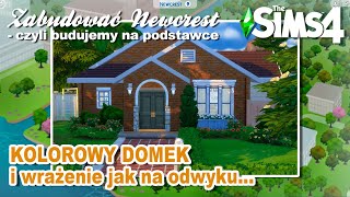 Rodzina w kolorowym domu i życie na odwyku od znajomości  THE SIMS 4  Zabudować Newcrest  NO CC [upl. by Ahseel]