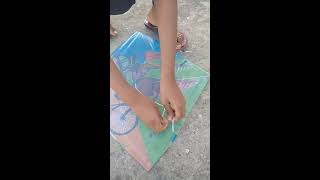 How to Tie Kite Knots  kite thread how to tie  shorts  FLKT [upl. by Llednav]