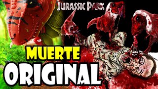 LA MUERTE ORIGINAL DE LEWIS DODGSON EN JURASSIC PARK [upl. by Adi]