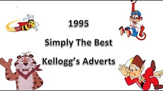 1995 Kelloggs Simply The Best TV Sponsorship Cereal Advert Compilation [upl. by Oettam]