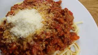 Spaghetti Bolognese Sauce ohne Wein einfaches Rezept Kochideen leicht selbstgemacht [upl. by Atinihc]