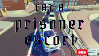 CAT A Prisoner Escort in REDWOOD COUNTY roblox redwoodcounty ukrc ukrp police prisoner uk [upl. by Irami]