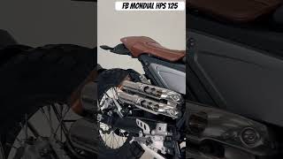 FB Mondial HPS 125 FB FBMondial 125 125cc CafeRacer Scrambler Naked Moto Bike Motorcycle [upl. by Tallia]