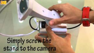 Rotating Stand Bracket for CCTV Camera [upl. by Soloma]