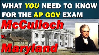 Case 1 McCulloch v Maryland AP Government [upl. by Dorey]